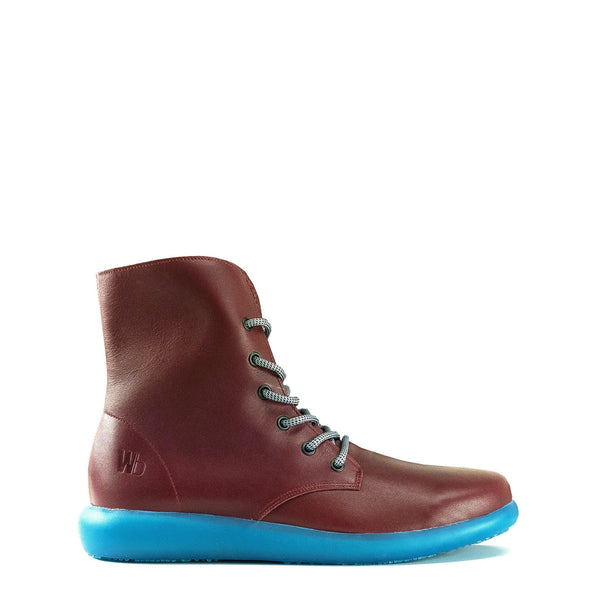 LARRIES - Burgundy | Aqua Blue